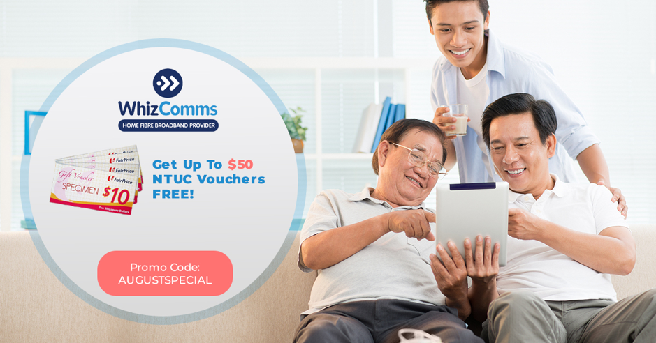 WhizComms Singapore Subscribe & Receive Up to $50 Grocery Vouchers ends 31 Aug 2018 | Why Not Deals