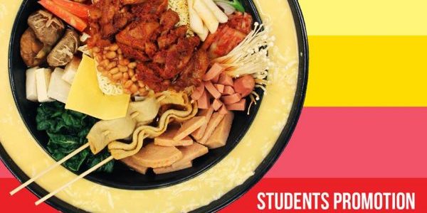 Yoogane Singapore Army Stew Unlimited Toppings $12.90++ Students Promotion is back!
