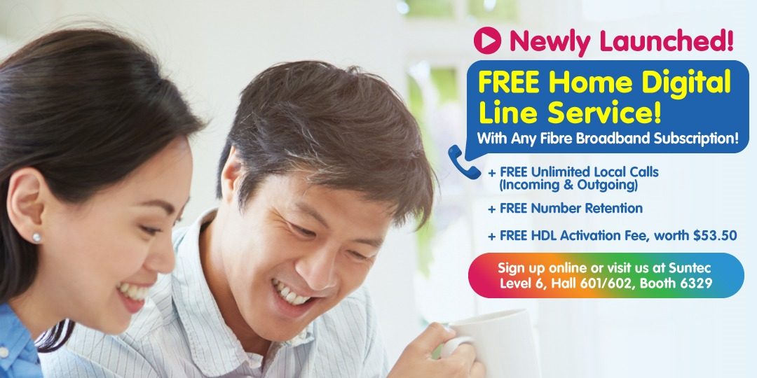 WhizComms Singapore new Home Digital Line Service Launch Promotion 6-9 Sep 2018