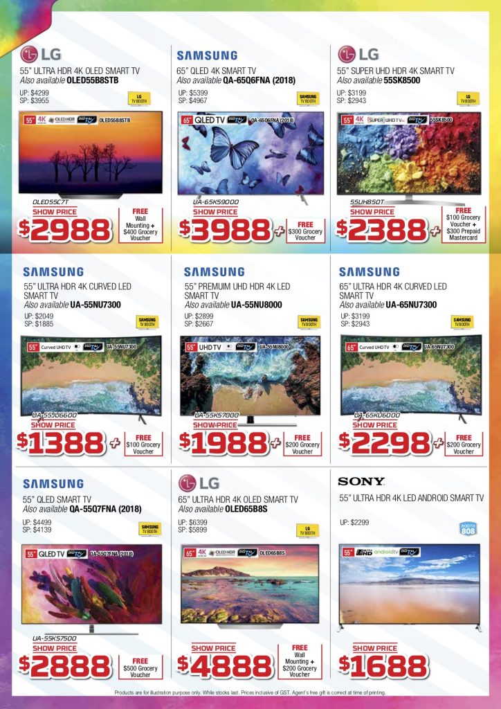 Consumer Electronics Expo Singapore Up to 90% Off Promotion 19-21 Oct 2018 | Why Not Deals