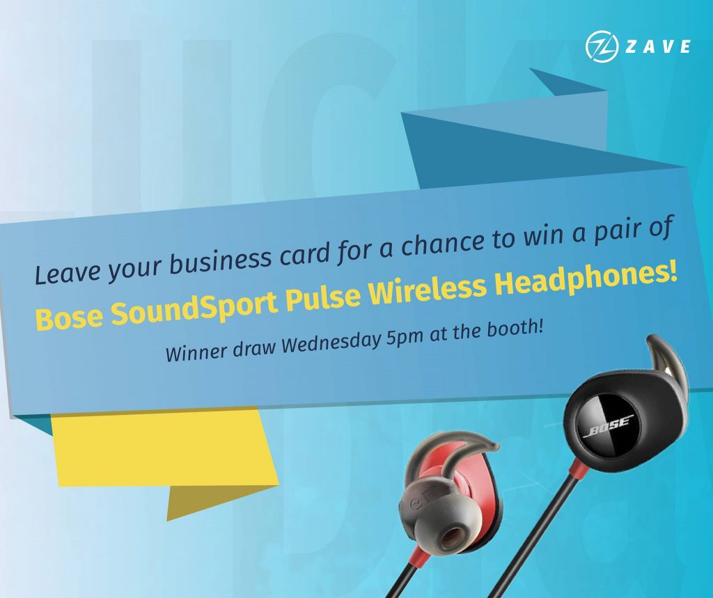 Zave is giving away Bose Headphones at Singapore Account & Finance Show ends 1700 hrs 15 Oct 2018 | Why Not Deals