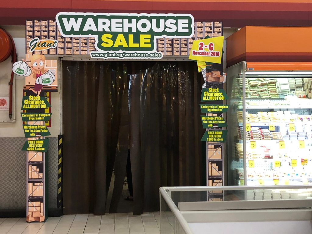 Giant Singapore Crazy Warehouse Clearance Sale Promotion 2-6 Nov 2018 | Why Not Deals