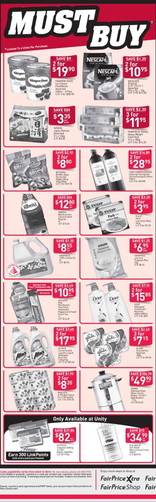 NTUC FairPrice Singapore Your Weekly Saver Promotion 1-7 Nov 2018 | Why Not Deals 1
