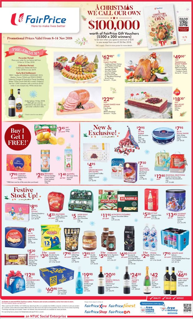 NTUC FairPrice Singapore Your Weekly Saver Promotion 8-14 Nov 2018 | Why Not Deals 3