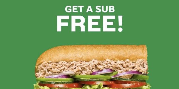 Subway Singapore Buy a Six-Inch & Get a FREE Six-Inch Sub Promotion only on 1st Nov 2018