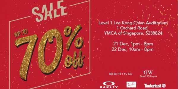 Enjoy up to 70% off BERING, Daniel Wellington, Oakley, Ray-Ban & Timberland Warehouse  Sale Promotion 21-22 Dec 2018 | Why Not Deals