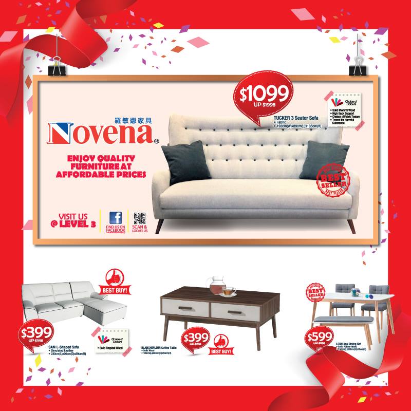 Furniture & Furnishings at Big Box Singapore Double Festive Sale Up to 80% Off Promotion  1 Dec 2018 - 31 Jan 2019 | Why Not Deals 4