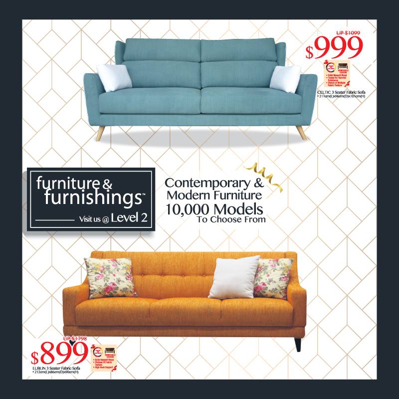 Furniture & Furnishings at Big Box Singapore Double Festive Sale Up to 80% Off Promotion  1 Dec 2018 - 31 Jan 2019 | Why Not Deals 6