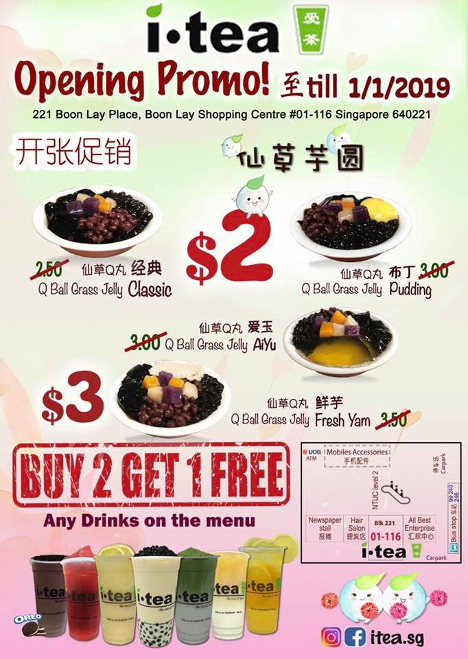 itea.sg 14th Outlet Opening Buy 2 Get 1 FREE Promotion 14 Dec 2018 - 1 Jan 2019 | Why Not Deals 1