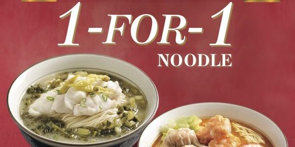 Le Shrimp Ramen Singapore Grand Opening 1-for-1 Noodle ALL DAY Promotion 7-9 Dec 2018