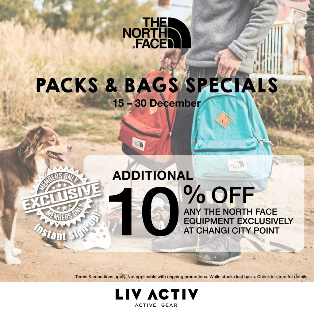 LIV ACTIV Singapore Member's Exclusive Equipment Sale Up to 10% Off Promotion 15-30 Dec 2018 | Why Not Deals