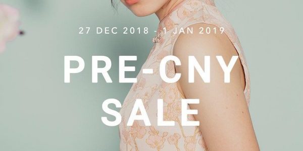 LOVE AND BRAVERY Singapore Pre-CNY Sale Up to 15% Off with CNY15 Promo Code ends 1 Jan 2019