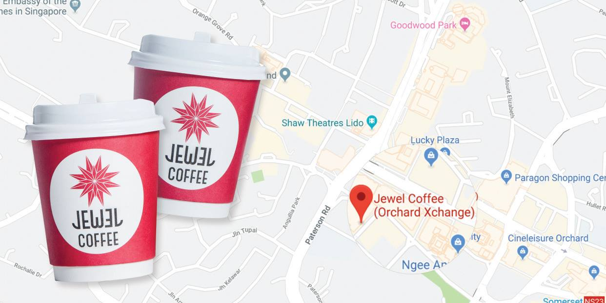 Jewel Coffee Singapore Enjoy All Week 1-for-1 Promotion 14-18 Jan 2019