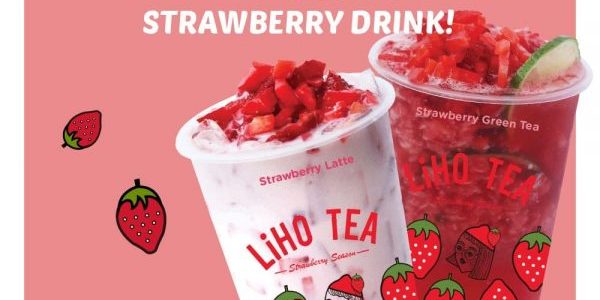LiHO Singapore Strawberry Drinks 1-for-1 Promotion only on 18 Jan 2019