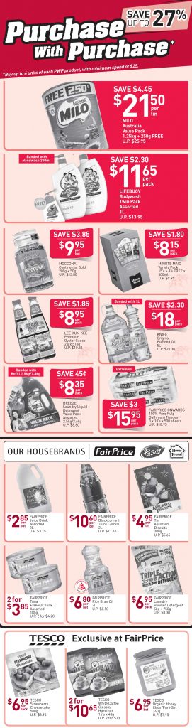 NTUC FairPrice Singapore Your Weekly Saver Promotion 24-30 Jan 2019 | Why Not Deals 2