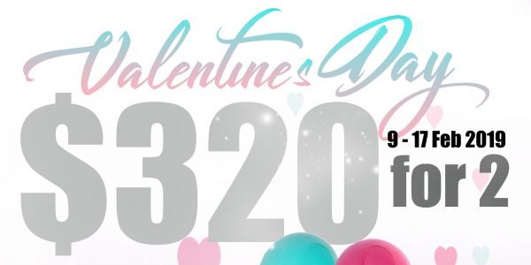 Crazybaby Singapore $320 for 2 Pairs Valentine’s Day Promotion 9-17 Feb 2019