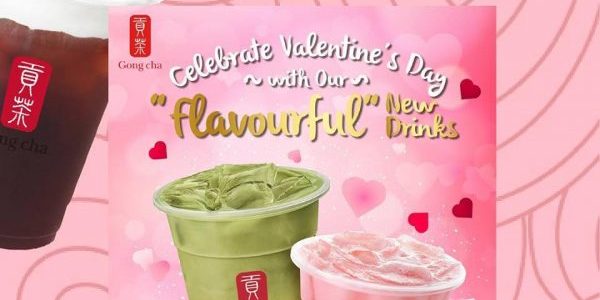 Gong Cha Singapore Enjoy Selected Latte for only $3.80 Valentine’s Day Promotion 11-24 Feb 2019
