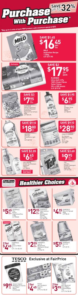 NTUC FairPrice Singapore Your Weekly Saver Promotion 31 Jan - 13 Feb 2019 | Why Not Deals 2
