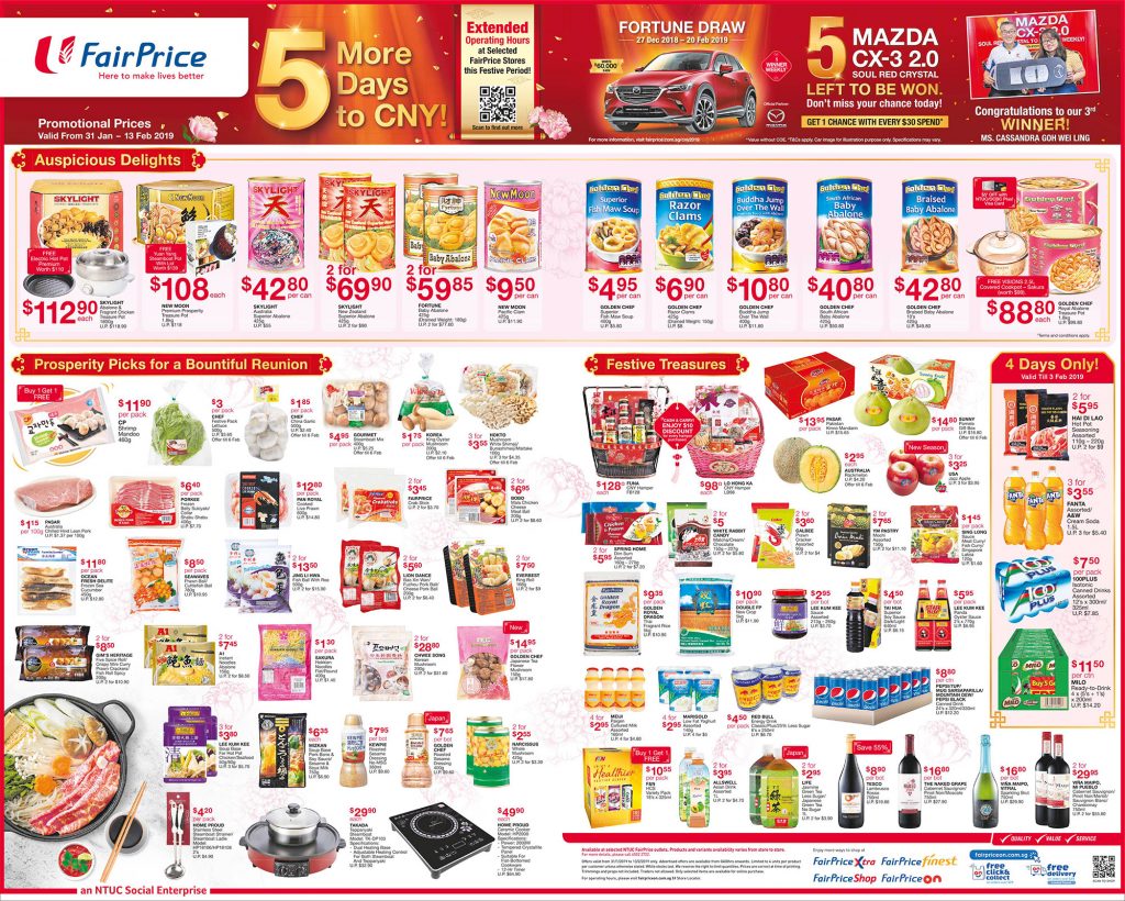 NTUC FairPrice Singapore Your Weekly Saver Promotion 31 Jan - 13 Feb 2019 | Why Not Deals 3