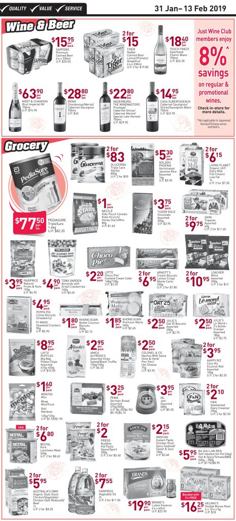 NTUC FairPrice Singapore Your Weekly Saver Promotion 31 Jan - 13 Feb 2019 | Why Not Deals 4