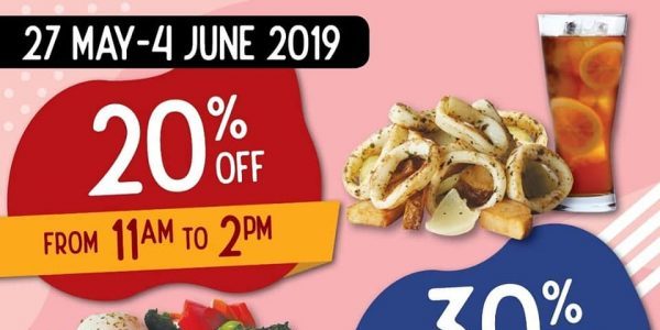 Big Fish Small Fish Singapore Exclusive E-Coupon Up to 30% Off Promotion 27 May – 4 Jun 2019
