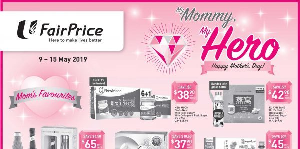 NTUC FairPrice Singapore Your Weekly Saver Promotion 9-15 May 2019
