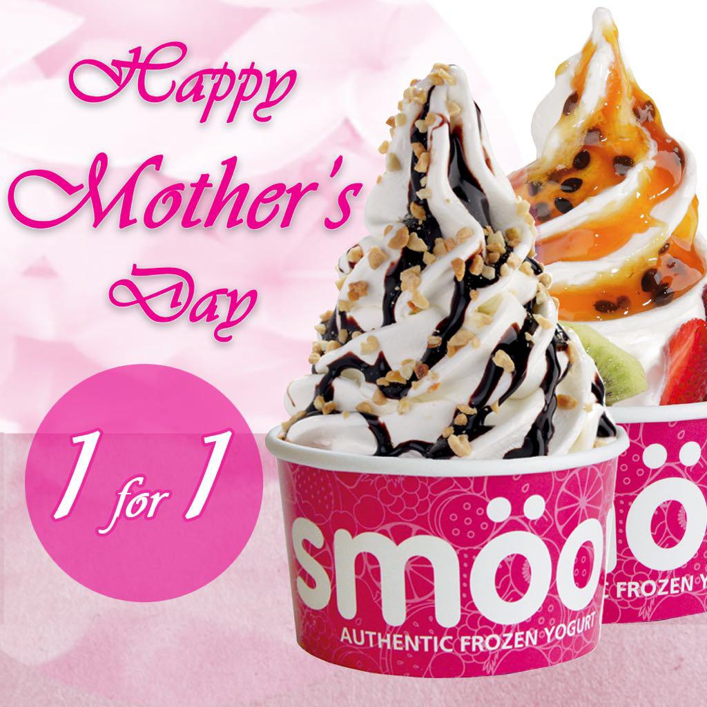 Smöoy Singapore Mother's Day 1-for-1 Promotion only on 12 May 2019 | Why Not Deals