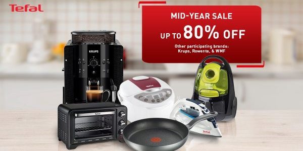 Tefal Singapore Warehouse Sale at The Grassroots’ Club Up to 80% Off Promotion 1-2 Jun 2019