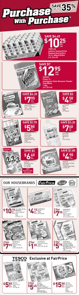 NTUC FairPrice Singapore Your Weekly Saver Promotion 6-12 Jun 2019 | Why Not Deals 2