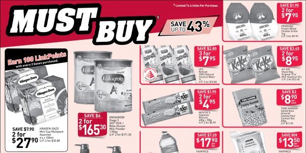 NTUC FairPrice Singapore Your Weekly Saver Promotion 11-17 Jul 2019