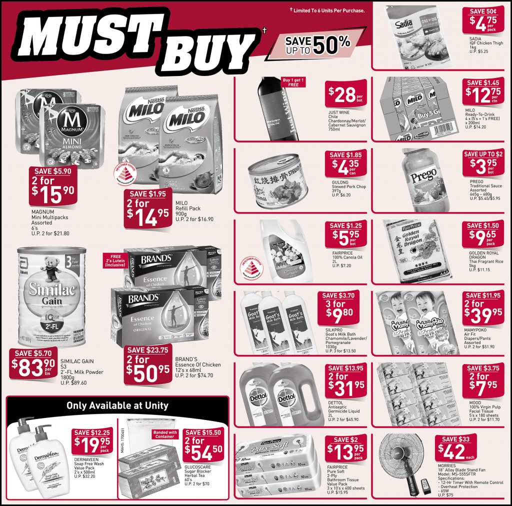 NTUC FairPrice Singapore Your Weekly Saver Promotion 4-10 Jul 2019 | Why Not Deals 3