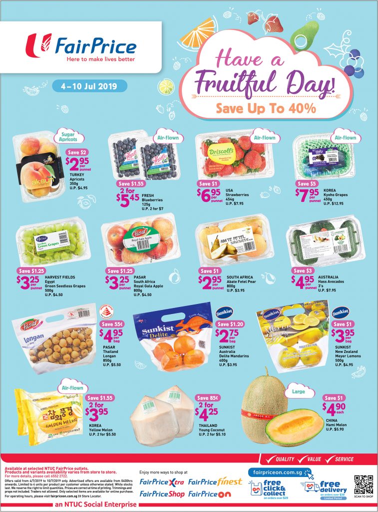 NTUC FairPrice Singapore Your Weekly Saver Promotion 4-10 Jul 2019 | Why Not Deals 6