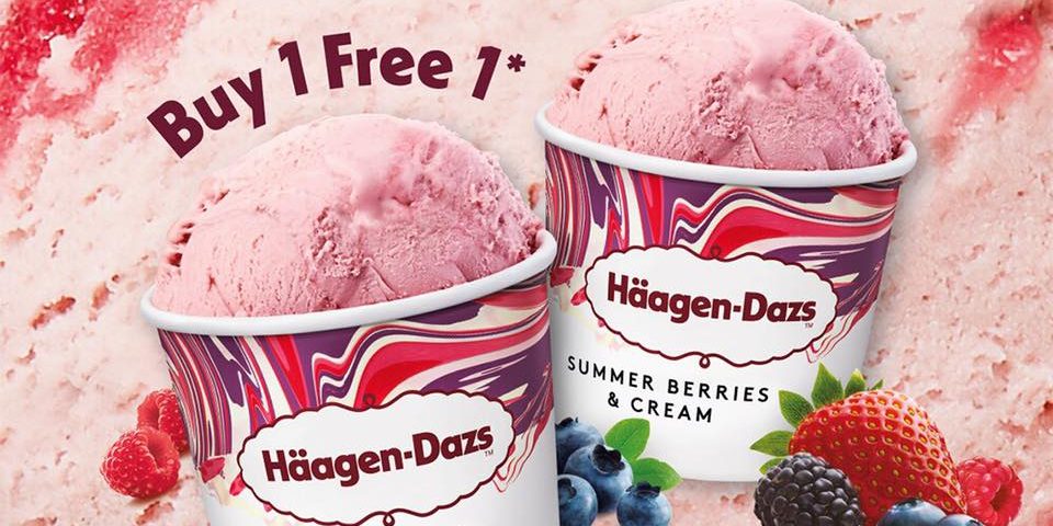 7-Eleven Singapore Häagen-Dazs Buy 1 FREE 1 Promotion 7 Aug – 3 Sep 2019