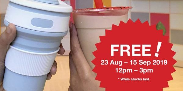 Gong Cha x National Museum of Singapore BYOB & Get FREE Gong Cha Milk Tea Promotion 23 Aug – 15 Sep 2019