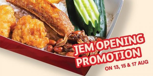 Lee Wee & Brothers Singapore JEM Outlet Opening 1-for-1 Promotion 13, 15 & 17 Aug 2019