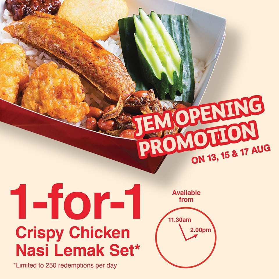 Lee Wee & Brothers Singapore JEM Outlet Opening Promotion 13, 15 & 17 Aug 2019 | Why Not Deals