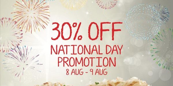 Liang Sandwich Bar Singapore National Day 30% Off Promotion 8-9 Aug 2019