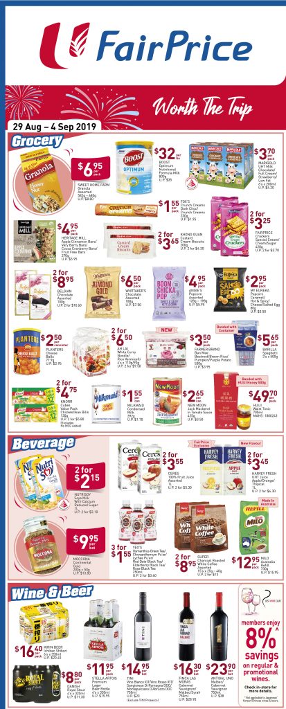 NTUC FairPrice Singapore Your Weekly Saver Promotion 29 Aug - 4 Sep 2019 | Why Not Deals 1