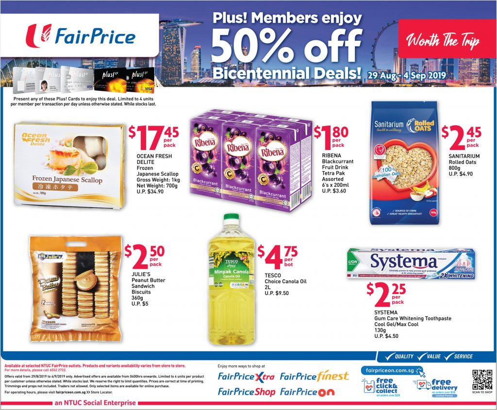 NTUC FairPrice Singapore Your Weekly Saver Promotion 29 Aug - 4 Sep 2019 | Why Not Deals 3