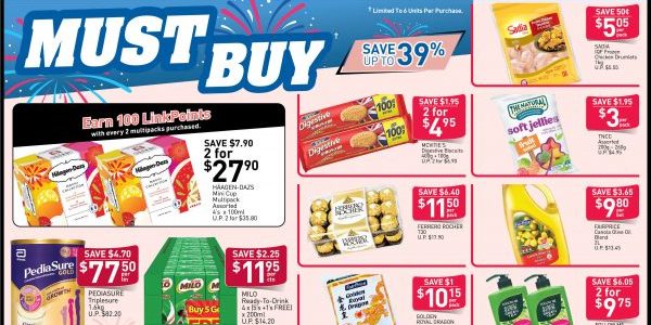 NTUC FairPrice Singapore Your Weekly Saver Promotion 8-14 Aug 2019