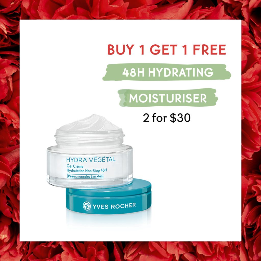 Yves Rocher Singapore Buy 1 Get 1 FREE Sale National Day Promotion 2-9 Aug 2019 | Why Not Deals 2