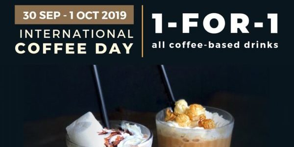 Black Fairy Coffee Singapore International Coffee Day 1-for-1 Promotion 30 Sep – 1 Oct 2019