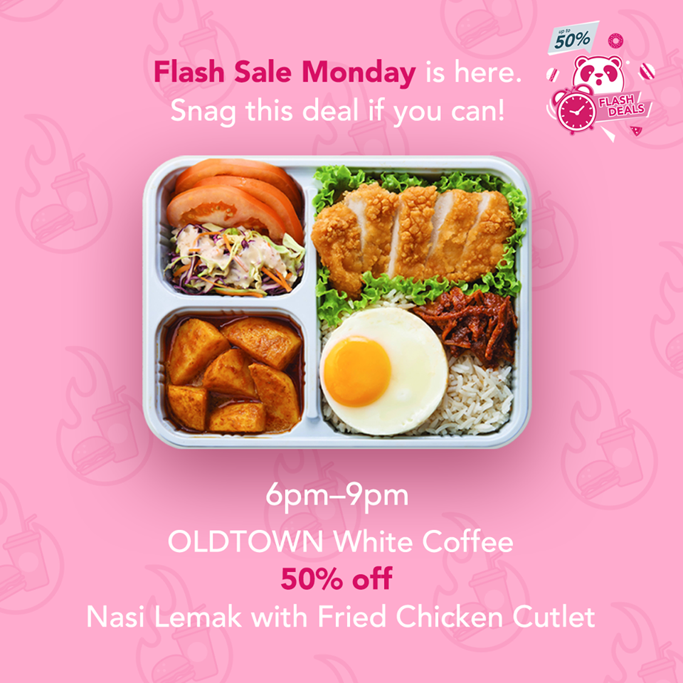 foodpanda Singapore Flash Sale Monday with Deals from Breakfast till Dinner Promotion only on 30 Sep 2019 | Why Not Deals 3