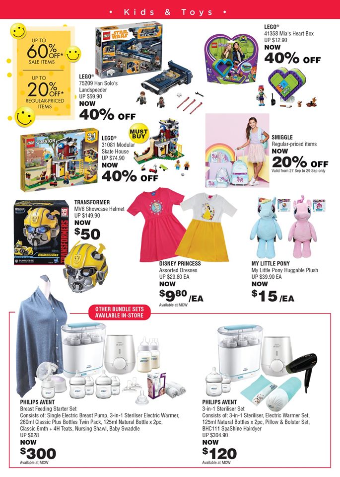 METRO Singapore is having a Private Sale Event Up to 80% Off Promotion 27-29 Sep 2019 | Why Not Deals 4