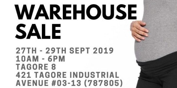 Milky Way Singapore 3-Day 2019 Family & Friends Warehouse Sale Promotion 27-29 Sep 2019