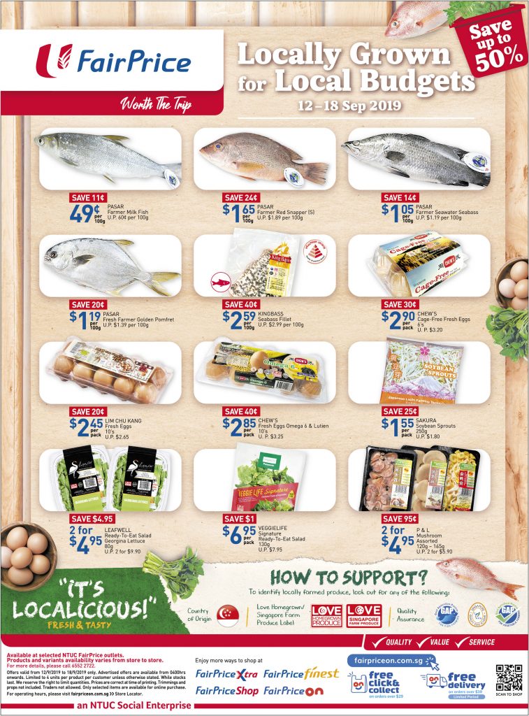 NTUC FairPrice Singapore Your Weekly Saver Promotion 12-18 Sep 2019 | Why Not Deals 4