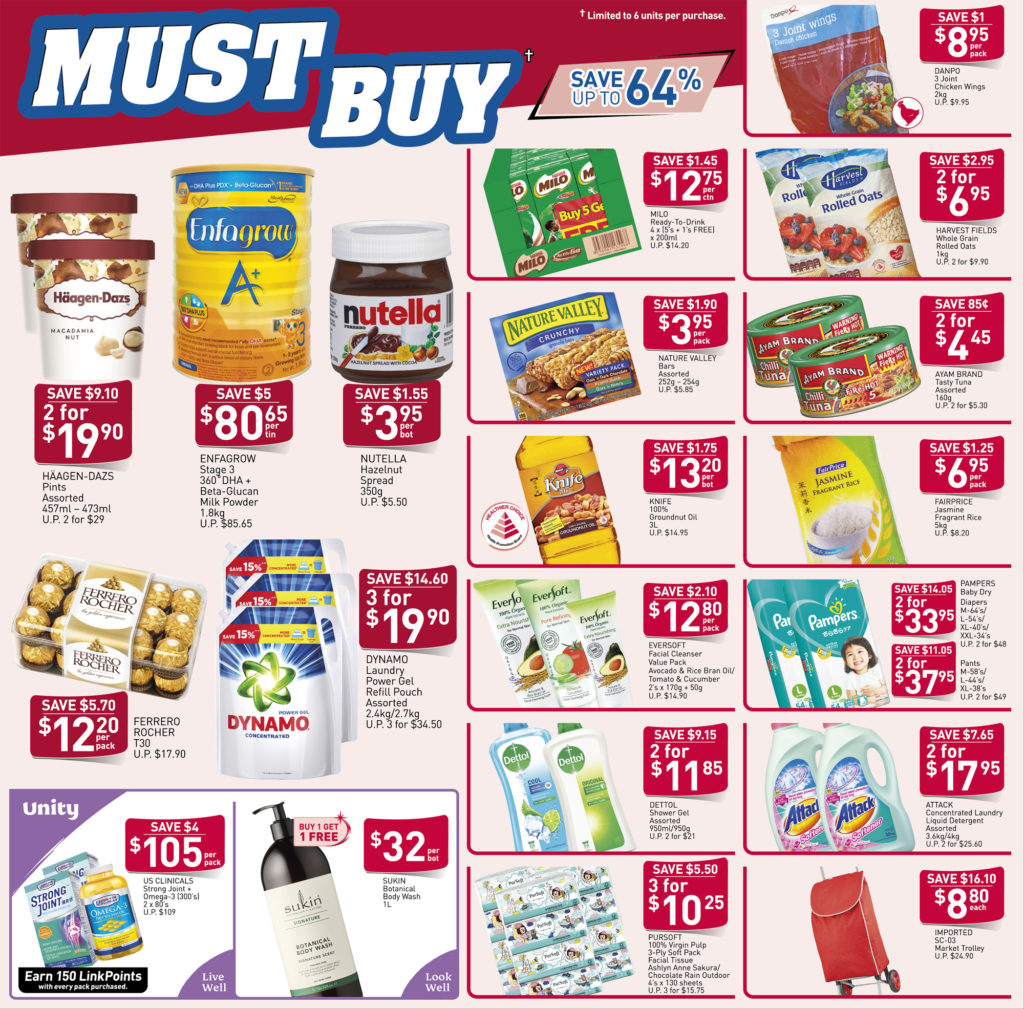 NTUC FairPrice Singapore Your Weekly Saver Promotion 26 Sep - 2 Oct 2019 | Why Not Deals 1