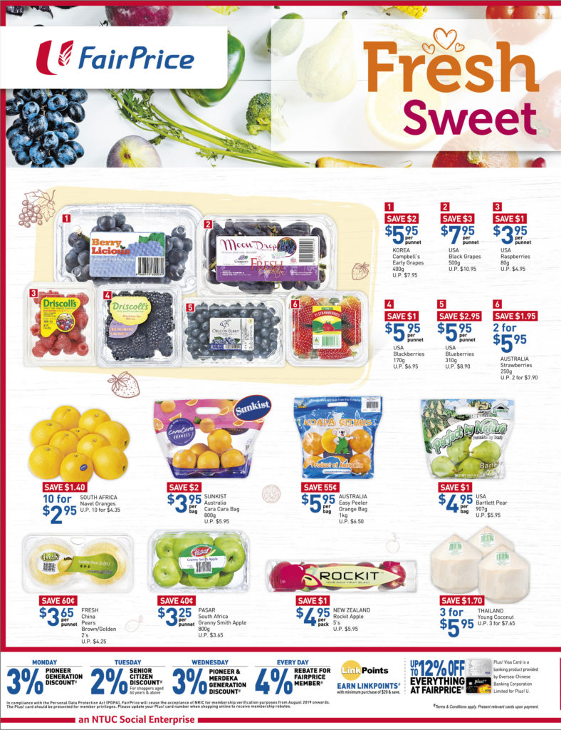 NTUC FairPrice Singapore Your Weekly Saver Promotion 26 Sep - 2 Oct 2019 | Why Not Deals 3
