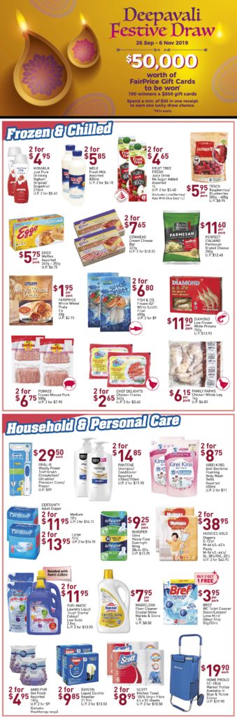 NTUC FairPrice Singapore Your Weekly Saver Promotion 26 Sep - 2 Oct 2019 | Why Not Deals 6