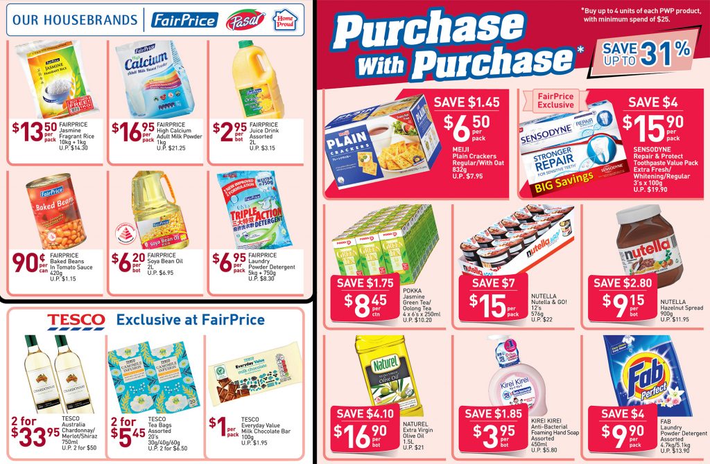 NTUC FairPrice Singapore Your Weekly Saver Promotion 5-11 Sep 2019 | Why Not Deals 1